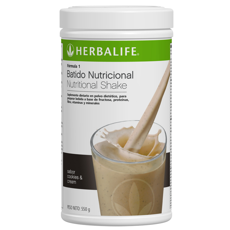 Batido nutricional proteico Fórmula 1 Cookies & cream