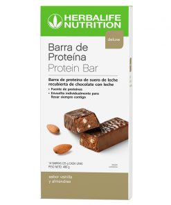 Barra de proteína Deluxe Vainilla y almendras