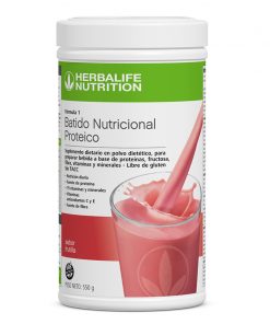 Batido nutricional proteico Fórmula 1 sabor fresa