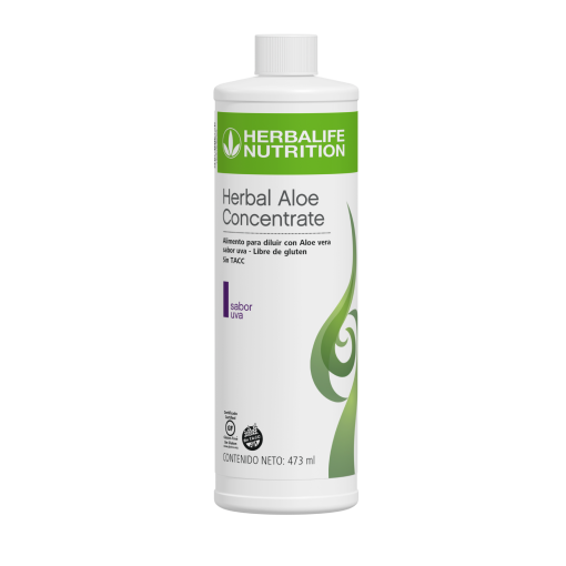 Herbal Aloe Concentrado sabor uva 473ml